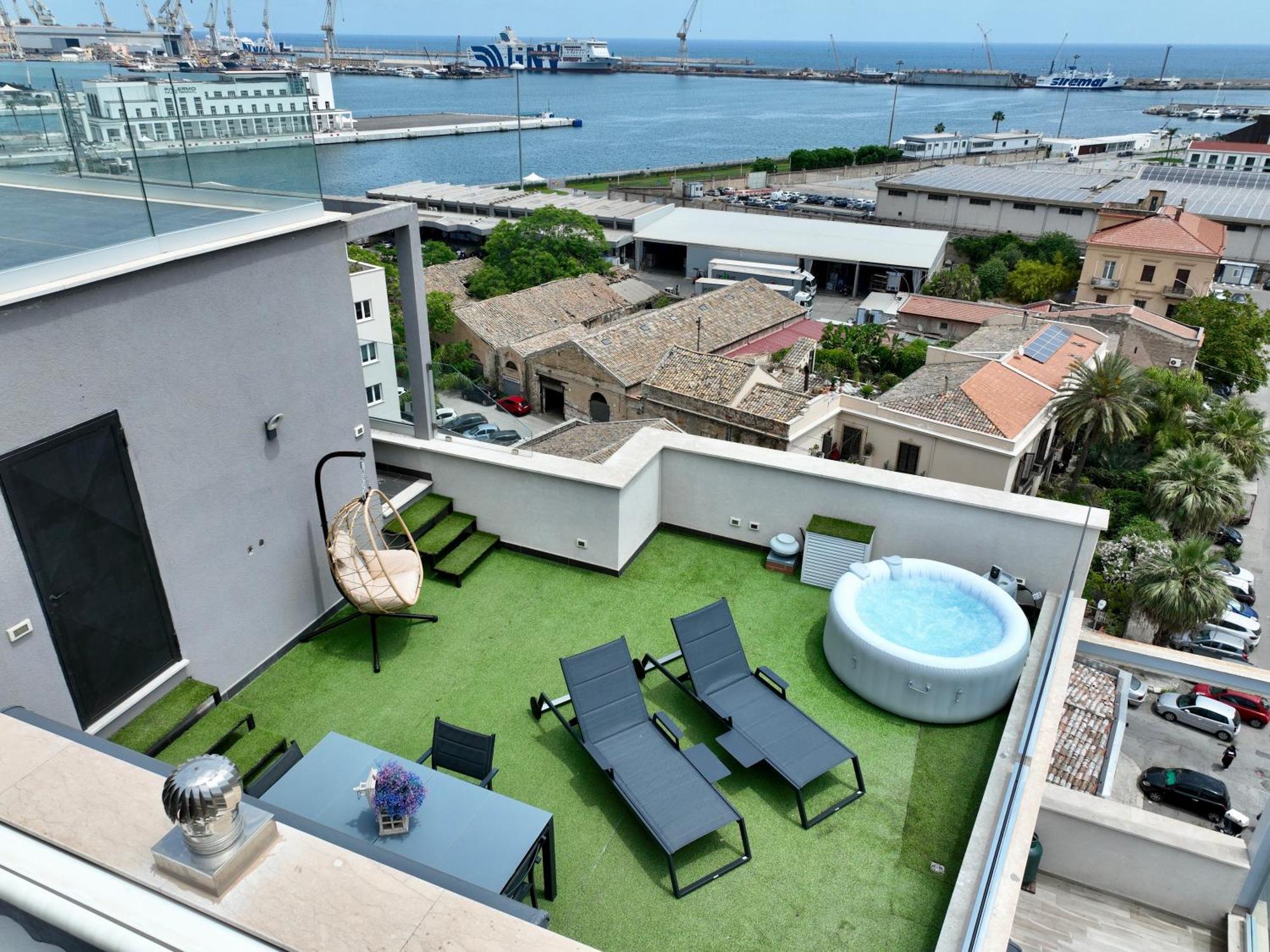Marina Rooftop View Palermo Exterior foto