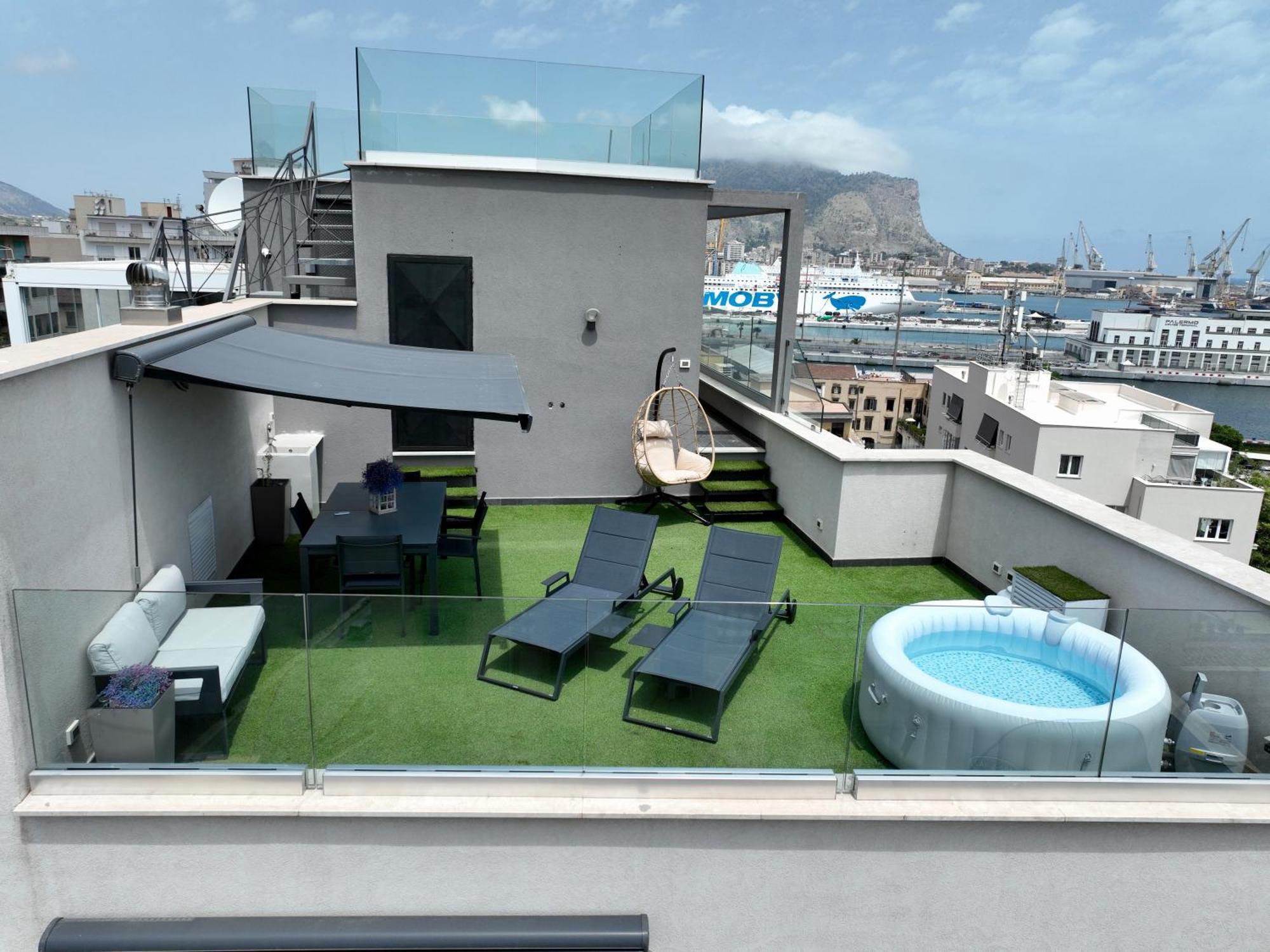 Marina Rooftop View Palermo Exterior foto