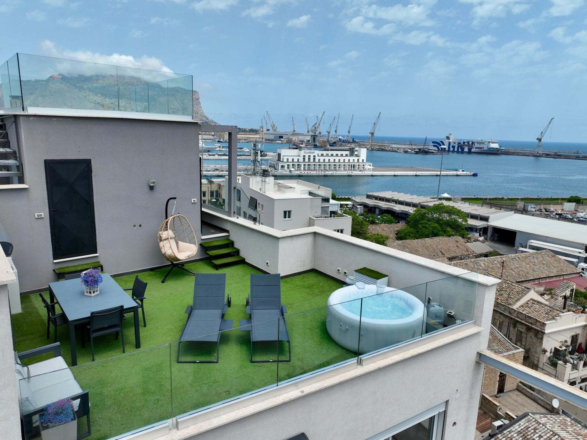 Marina Rooftop View Palermo Exterior foto